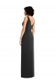 Spandex Sheath Long Sleeveless V-Back Formal Evening Gown / Prom Dress / Bridesmaid Dress Glasgow