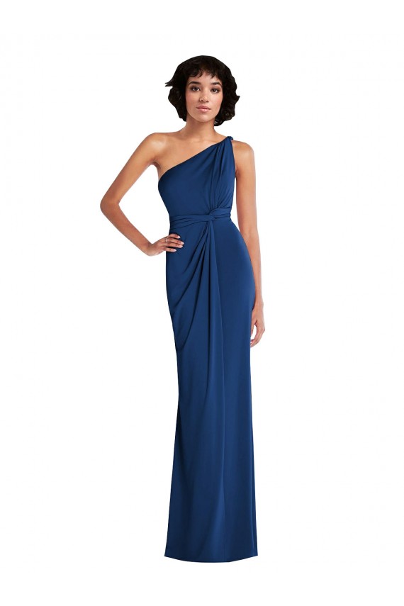 Spandex Sheath Long Sleeveless Semi Formal Evening Dress / Prom Dress / Bridesmaid Dress Glasgow