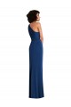Spandex Sheath Long Sleeveless Semi Formal Evening Dress / Prom Dress / Bridesmaid Dress Glasgow