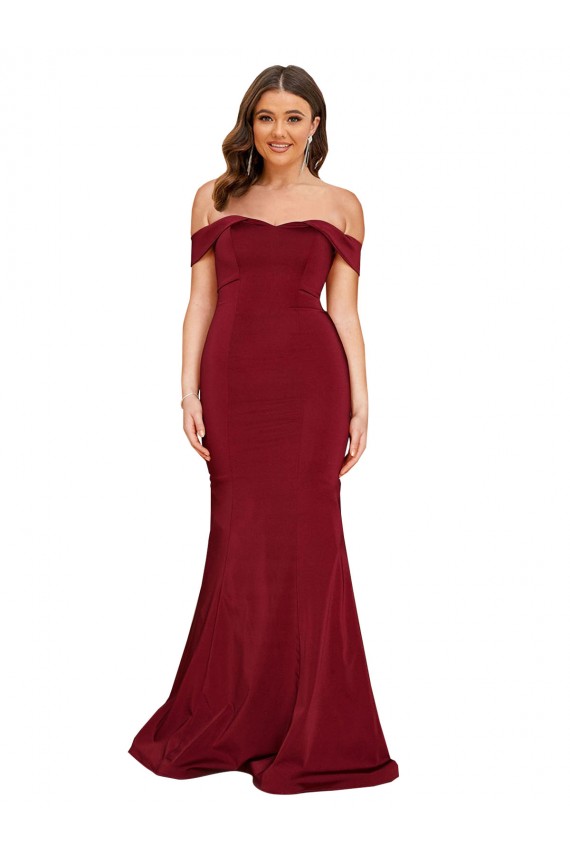 Spandex Mermaid Long Sleeveless Formal Plus Size Evening Gown / Prom Dress / Bridesmaid Dress Glasgow