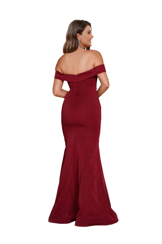 Spandex Mermaid Long Sleeveless Formal Plus Size Evening Gown / Prom Dress / Bridesmaid Dress Glasgow