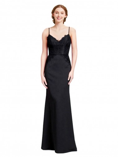 Stretch Crepe Mermaid Long Sleeveless Low Back Prom Dress / Bridesmaid Dress Glasgow