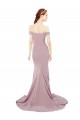 Stretch Crepe Mermaid Sweep Train Sleeveless Bridesmaid Dress / Evening Dress Glasgow