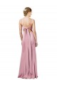 Stretch Crepe Sheath Long Sleeveless Open Back Formal Evening Gown / Prom Dress / Bridesmaid Dress Glasgow