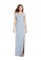 Stretch Crepe Trumpet Long Sleeveless Formal Dress / Bridesmaid Dress Glasgow