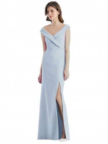 Stretch Crepe A-Line Long Sleeveless Black Tie Evening Gown / Bridesmaid Dress Glasgow