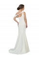 Stretch Crepe Sheath Sweep Train Sleeveless Formal Evening Gown / Prom Dress / Bridesmaid Dress Glasgow