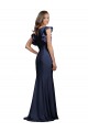 Stretch Crepe Mermaid Long Sleeveless Keyhole Back Prom Dress / Bridesmaid Dress Glasgow