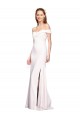 Stretch Crepe Mermaid Long Sleeveless White Formal Dress / Bridesmaid Dress Glasgow