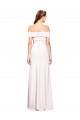 Stretch Crepe Mermaid Long Sleeveless White Formal Dress / Bridesmaid Dress Glasgow