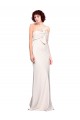 Stretch Crepe Long Sleeveless Bridesmaid Dress / Prom Dress Glasgow