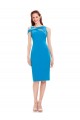 Stretch Crepe Mermaid Cocktail Length Sleeveless Formal Evening Gown / Prom Dress / Bridesmaid Dress Glasgow