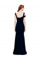 Stretch Crepe Mermaid Long Sleeveless Off the Shoulder Prom Dresses Glasgow