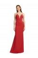 Stretch Crepe Mermaid Long Sleeveless Open Back Formal Evening Gown / Prom Dress / Bridesmaid Dress Glasgow