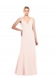 Stretch Crepe A-Line Sleeveless Pink Formal Evening Gown / Prom Dress / Bridesmaid Dress Glasgow