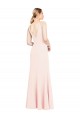 Stretch Crepe A-Line Sleeveless Pink Formal Evening Gown / Prom Dress / Bridesmaid Dress Glasgow