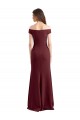 Stretch Crepe Sheath Sheath Sleeveless Burgundy Gold Prom Dress / Bridesmaid Dress Glasgow