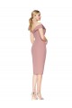 Stretch Crepe Mermaid Knee Length Sleeveless Black Tie Evening Gown / Prom Dress / Bridesmaid Dress Glasgow