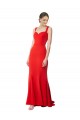 Stretch Crepe Mermaid Long Red Formal Evening Gown / Prom Dress / Bridesmaid Dress Glasgow