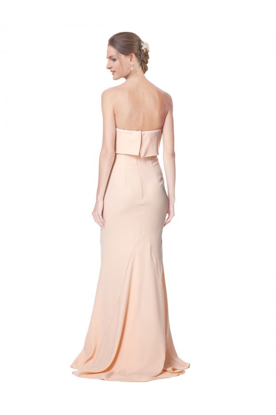 Stretch Crepe Mermaid Long Sleeveless Black Tie Evening Gown / Prom Dress / Bridesmaid Dress Glasgow