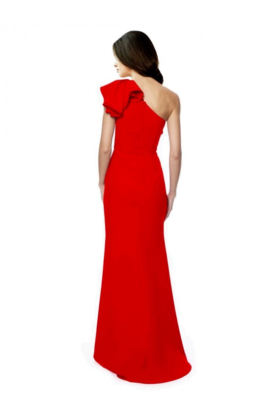Stretch Crepe Mermaid Long Sleeveless Party Dress / Bridesmaid Dress Glasgow