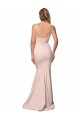 Stretch Crepe & Tulle Sheath Long Sleeveless Low Back Formal Evening Gown / Prom Dress / Bridesmaid Dress Glasgow