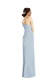 Stretch Crepe Trumpet Trumpet Sleeveless Light Sky Blue Formal Evening Gown / Prom Dress / Bridesmaid Dress Glasgow