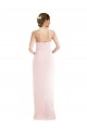 Stretch Crepe Long Sleeveless Semi Formal Evening Dress / Prom Dress / Bridesmaid Dress Glasgow