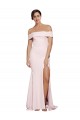 Stretch Crepe Sheath Sweep Train Sleeveless Low Back Formal Evening Gown / Prom Dress / Bridesmaid Dress Glasgow