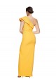 Stretch Crepe Sheath Long Sleeveless High Slit Prom Dresses Glasgow
