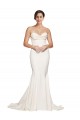 Stretch Satin Mermaid Sweep Train Sleeveless Low Back Formal Evening Gown / Prom Dress / Bridesmaid Dress Glasgow