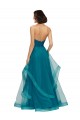 Tulle A-Line Long Sleeveless Turquoise Bridesmaid Dress Glasgow