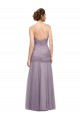 Tulle Mermaid Long Sleeveless Heather Bridesmaid Dresses Glasgow