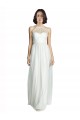 Tulle A-Line Long Sleeveless Bridesmaid Dress Glasgow