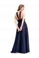 Soft Tulle A-Line Long Sleeveless Bridesmaid Dress / Evening Dress Glasgow