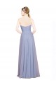 Tulle A-Line Long Sleeveless Low Back Formal Dress / Bridesmaid Dress Glasgow