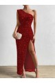 Velvet Sequin Long Sleeveless Prom Dress / Evening Dress Glasgow