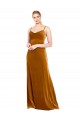Stretch Velvet A-Line Long Sleeveless Prom Dress / Bridesmaid Dress Glasgow