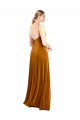 Stretch Velvet A-Line Long Sleeveless Prom Dress / Bridesmaid Dress Glasgow