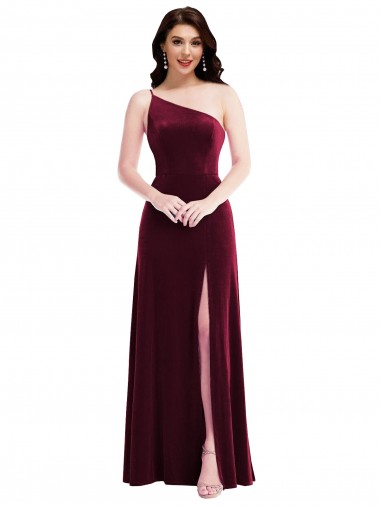 Stretch Velvet Trumpet Long Sleeveless Black Tie Evening Gown / Prom Dress / Bridesmaid Dress Glasgow