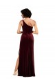 Stretch Velvet Column Long Sleeveless Formal Evening Gown / Prom Dress / Bridesmaid Dress Glasgow