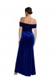 Stretch Velvet Mermaid Long Sleeveless Formal Evening Gown / Prom Dress / Bridesmaid Dress Glasgow